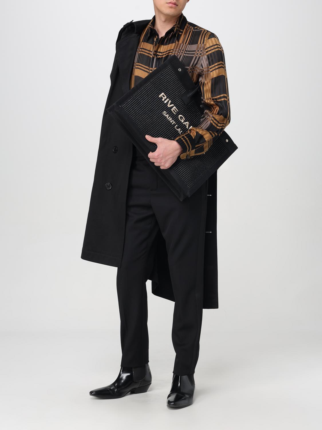 Saint Laurent Coat men - Black | 815555Y7I14 | GIGLIO.COM