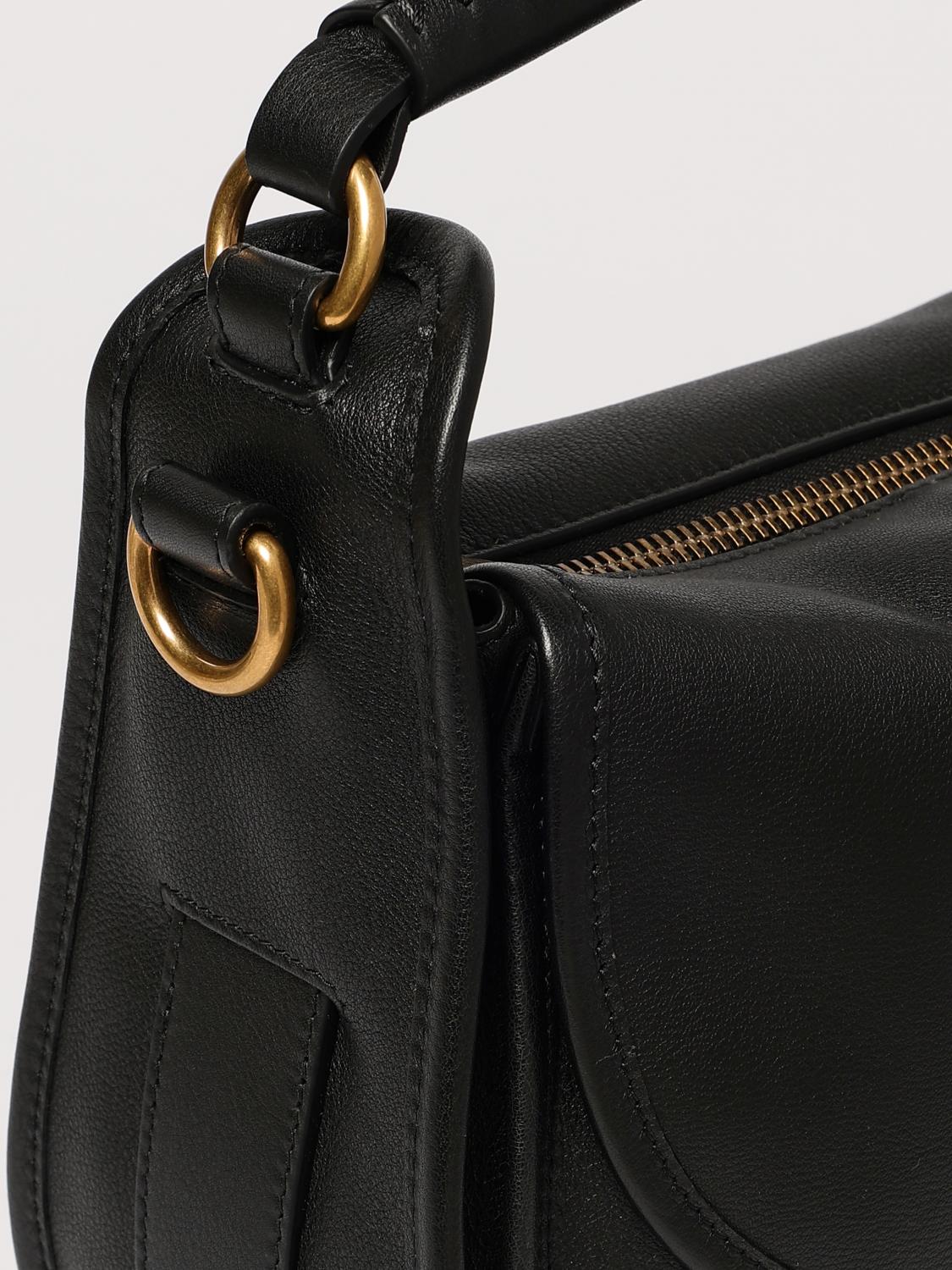 BURBERRY BORSA A SPALLA: Borsa a spalla tote B Clip Burberry, Nero - Img 4