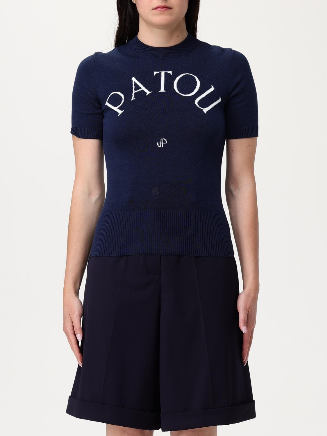 PATOU JERSEY: Jersey mujer Patou, Azul Oscuro - Img 1