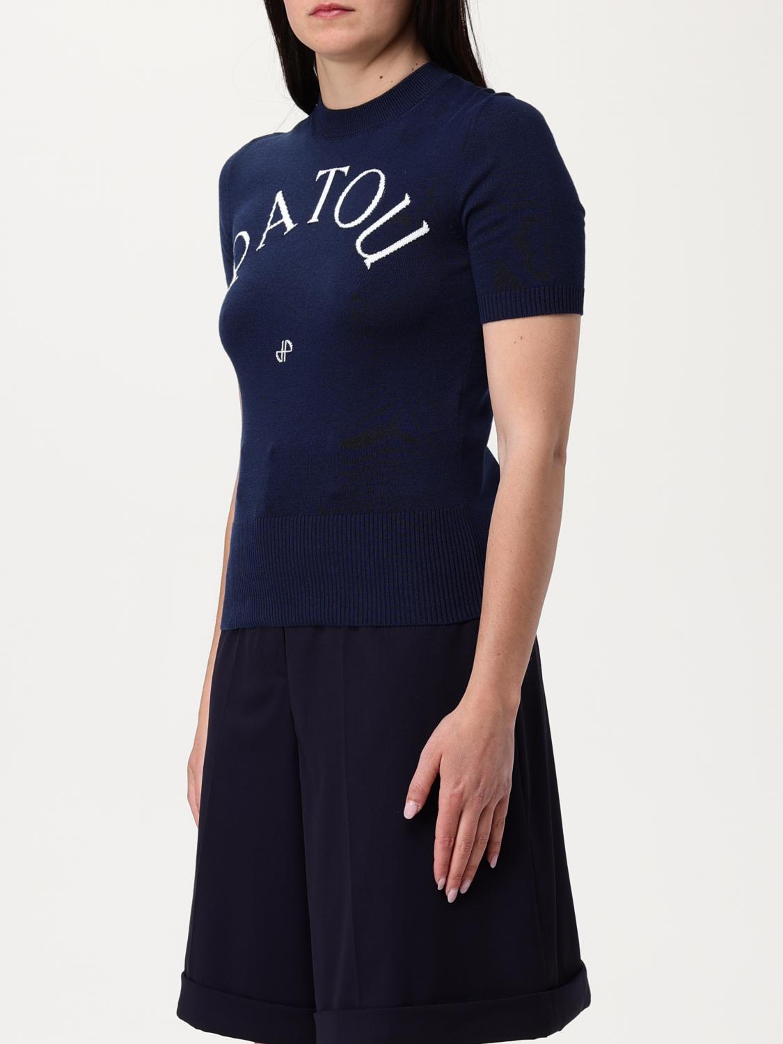 PATOU JERSEY: Jersey mujer Patou, Azul Oscuro - Img 4