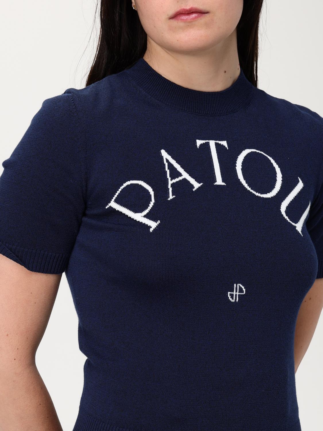 PATOU JERSEY: Jersey mujer Patou, Azul Oscuro - Img 5