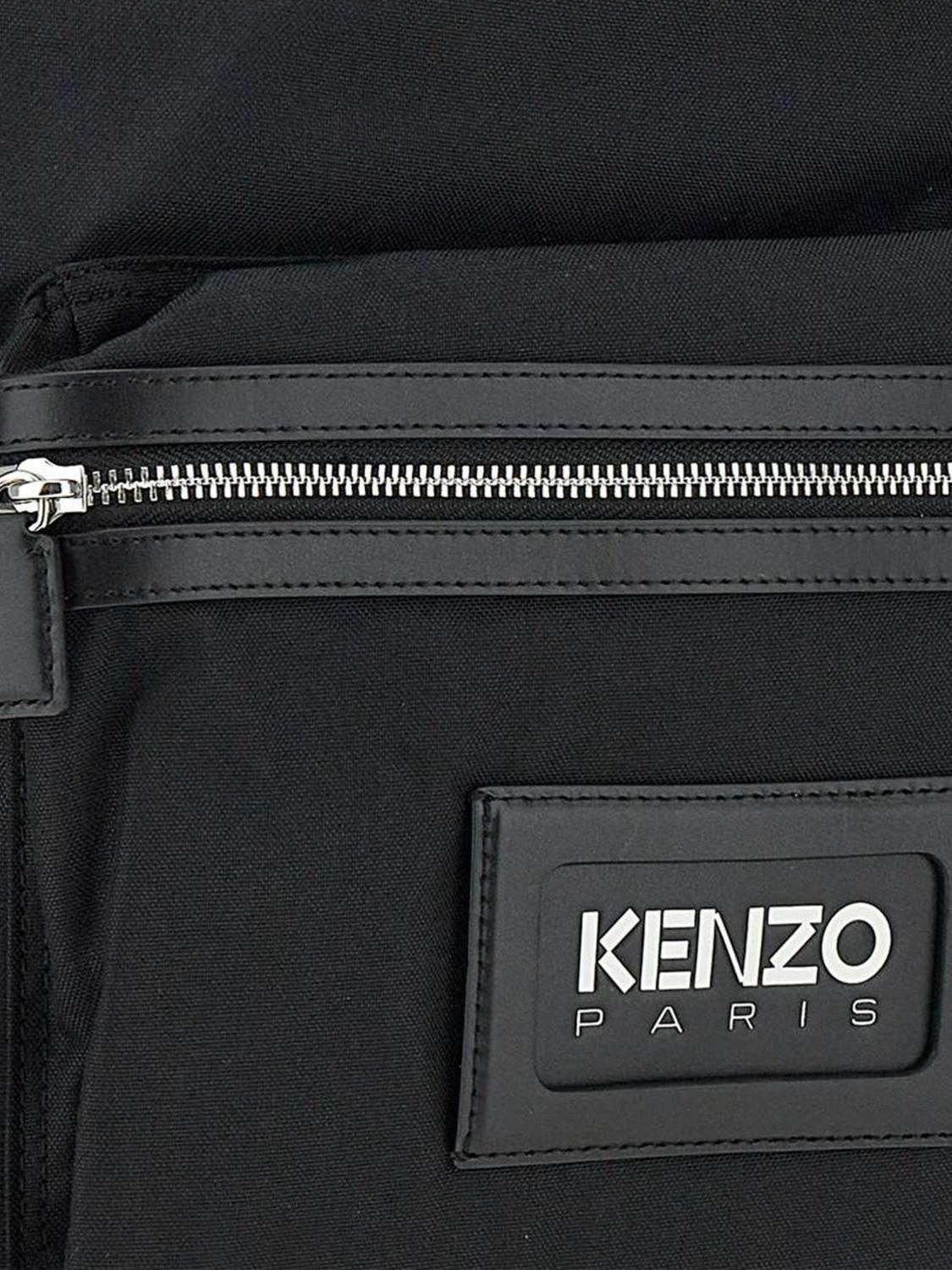 KENZO 背包: 背包 男士 Kenzo, 黑色 - Img 3