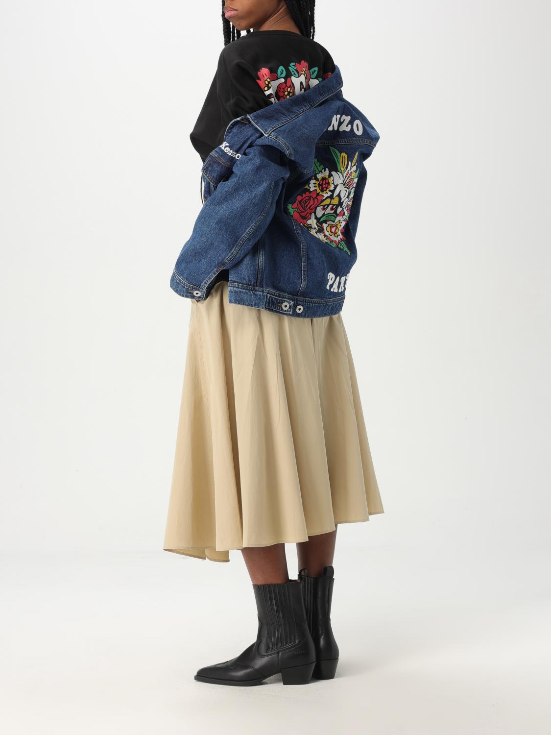 KENZO JACKE: Jacke damen Kenzo, Denim - Img 2