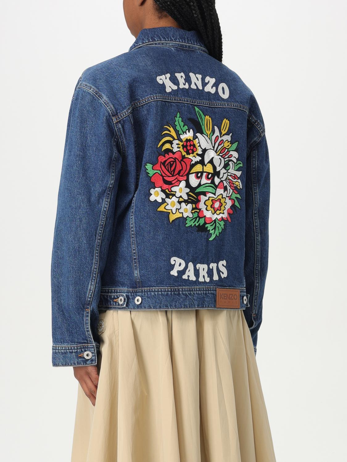 KENZO JACKE: Jacke damen Kenzo, Denim - Img 3