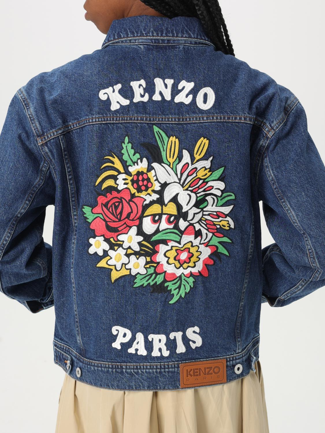 KENZO JACKE: Jacke damen Kenzo, Denim - Img 5