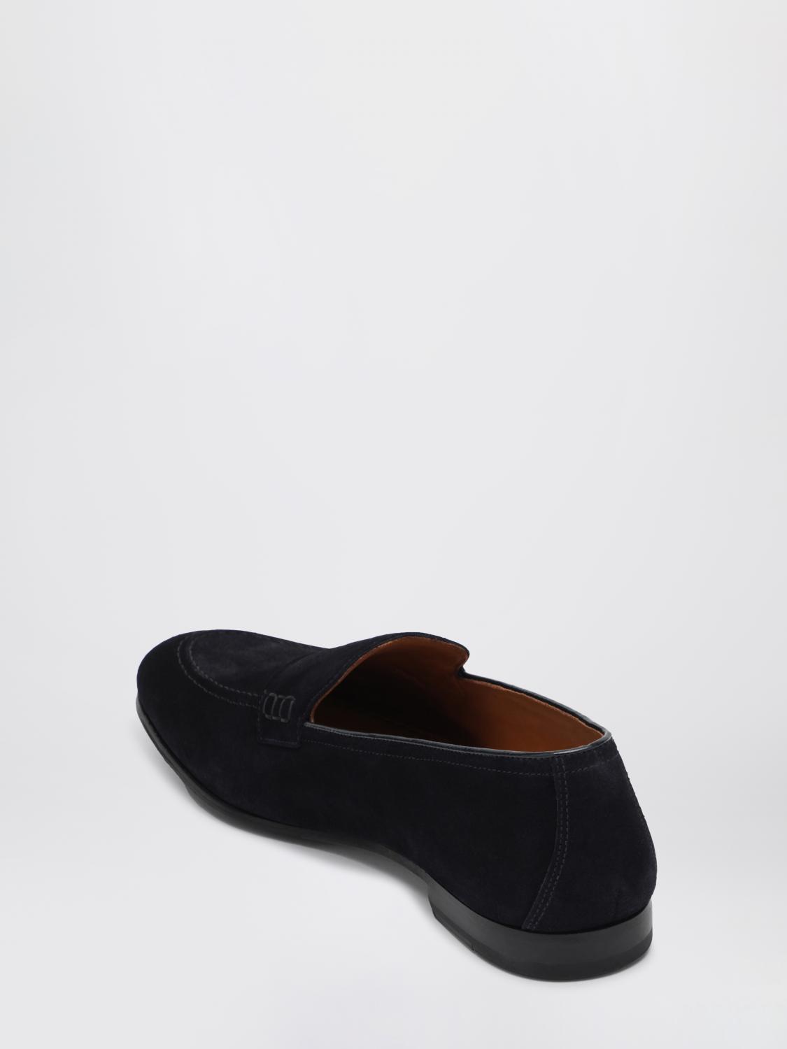 DOUCAL'S MOCASSINI: Mocassino Doucal's in camoscio , Blue - Img 3