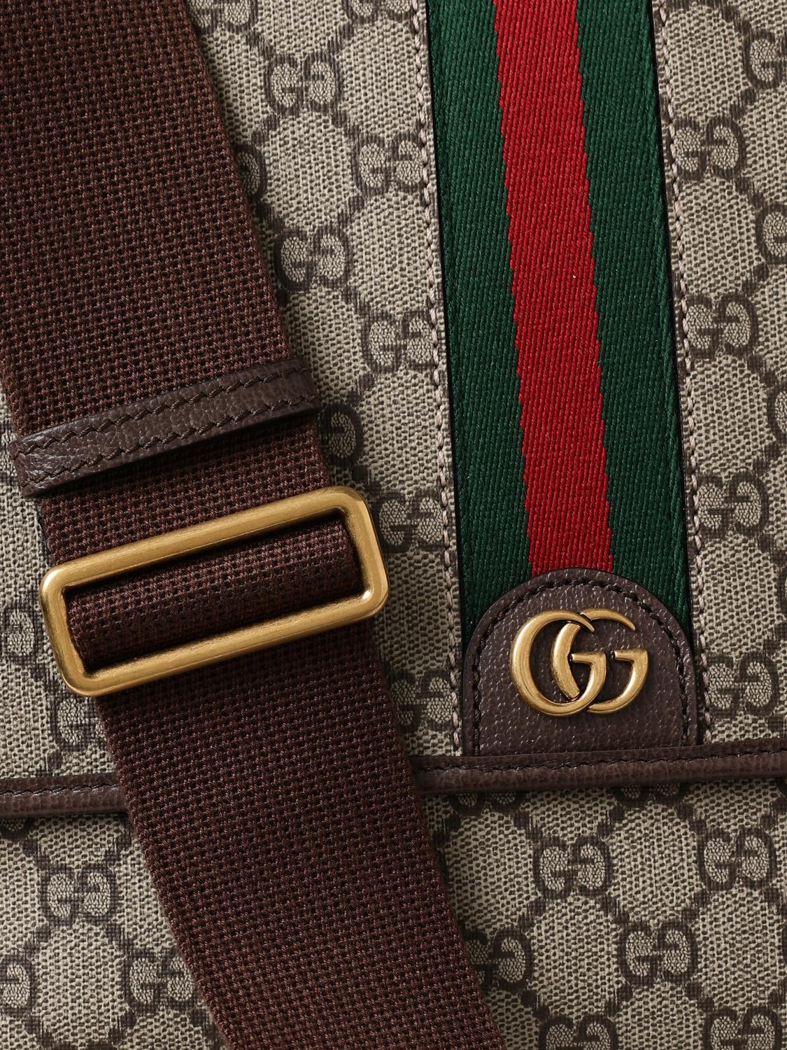 GUCCI СУМКА НА РЕМНЕ: Сумка на ремне Мужское Gucci, Бежевый - Img 4