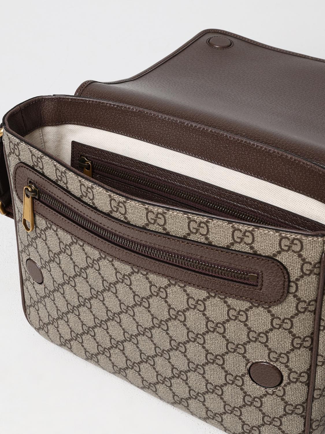 GUCCI СУМКА НА РЕМНЕ: Сумка на ремне Мужское Gucci, Бежевый - Img 5