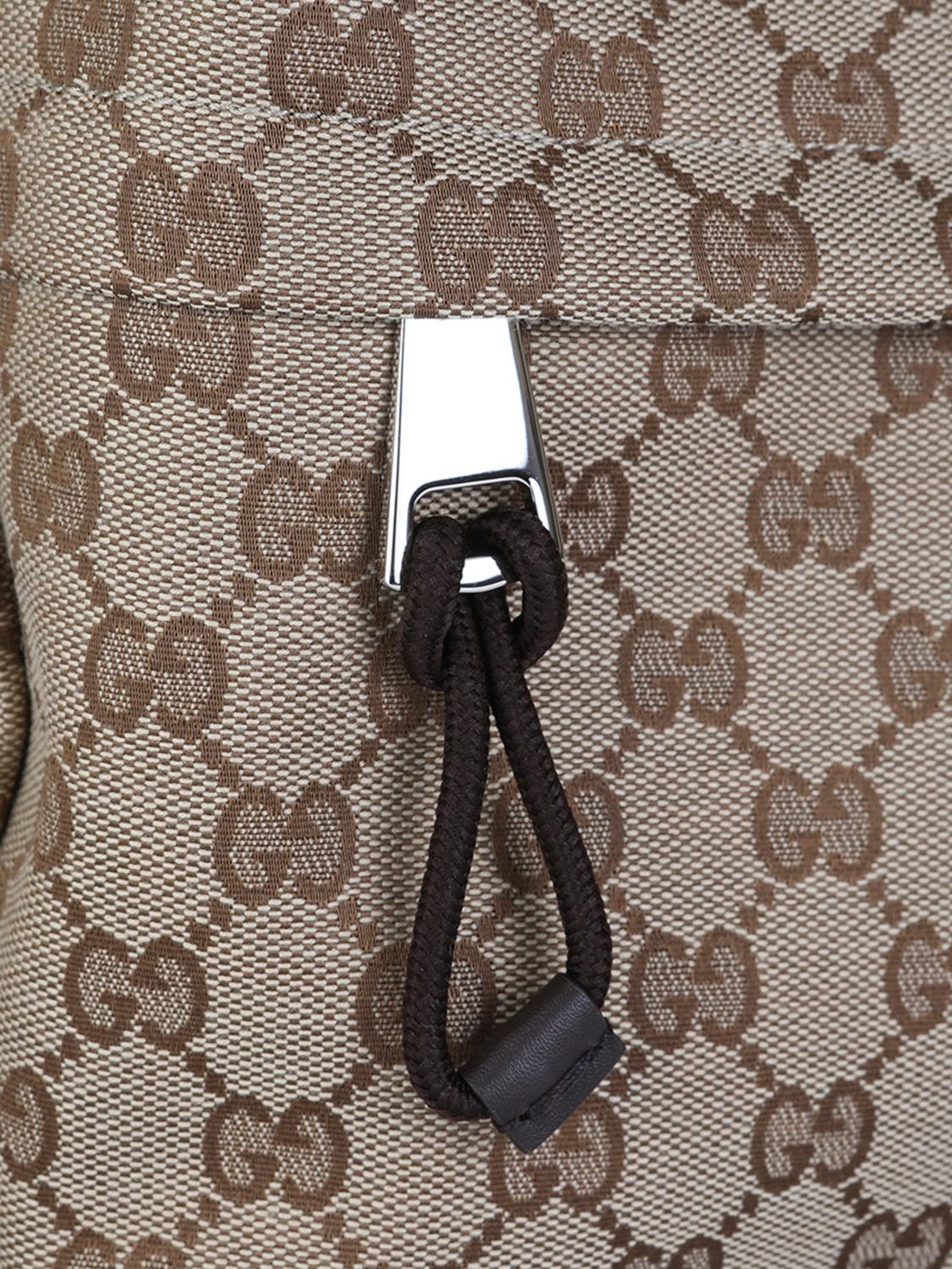 GUCCI BACKPACK: Backpack men Gucci, Beige - Img 3