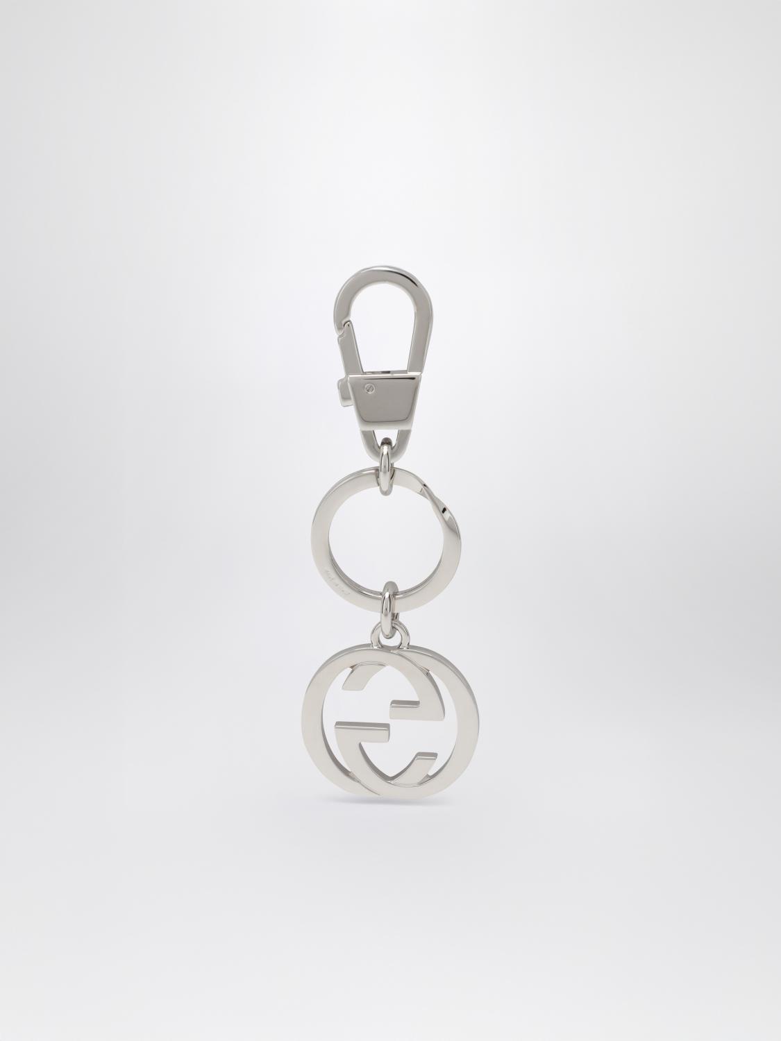 GUCCI KEYRING: Keyring men Gucci, Grey - Img 2