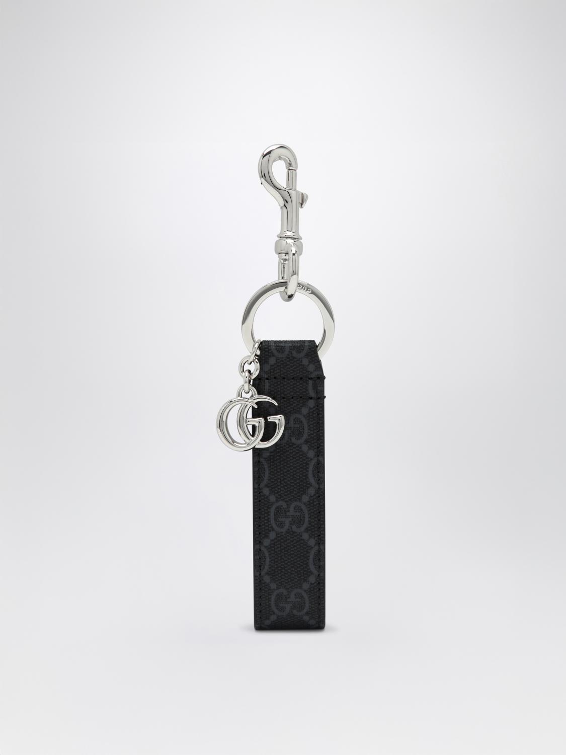 GUCCI KEYRING: Keyring men Gucci, Black - Img 1