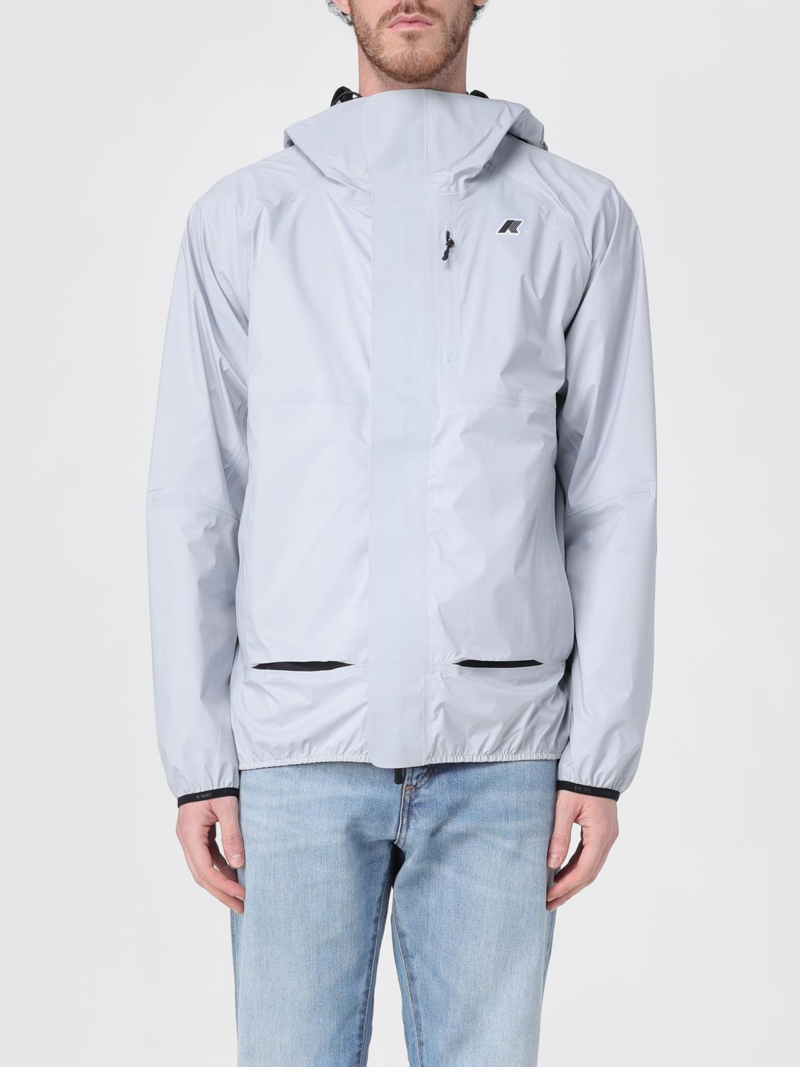 K-WAY JACKET: Jacket men K-way, Grey - Img 1