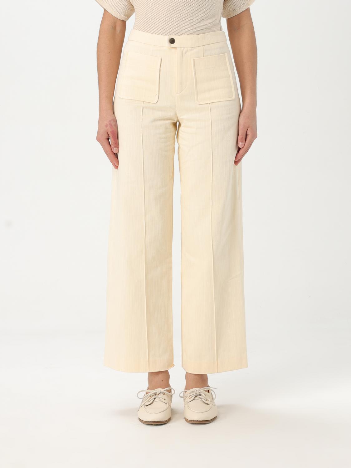 SOEUR PANTALONES: Pantalón mujer Soeur, Beige - Img 1