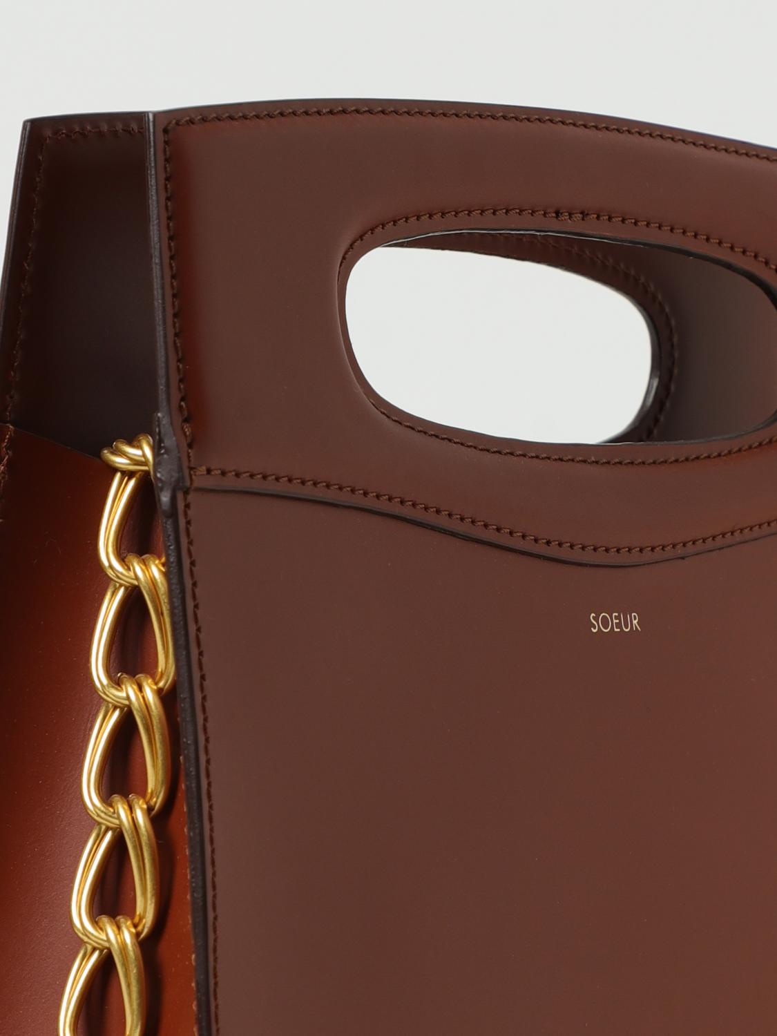 SOEUR ハンドバッグ: ハンドバッグ レディース Soeur, ブラウン - Img 4