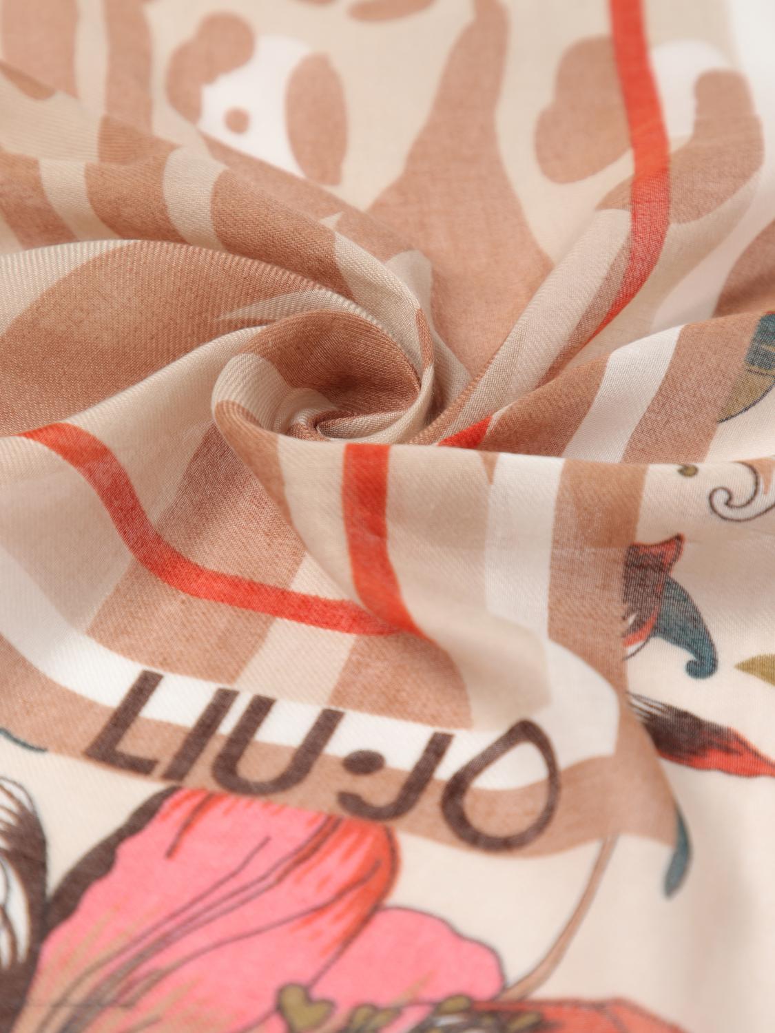 LIU JO SCHAL: Schal damen Liu Jo, Beige - Img 3