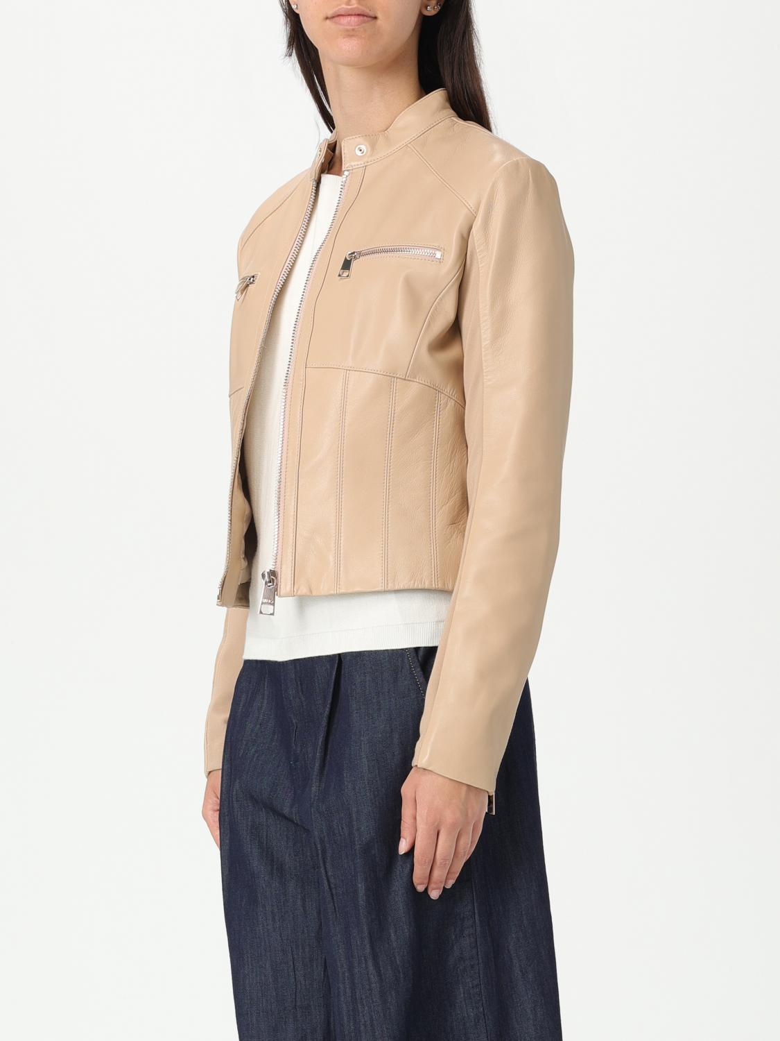 LIU JO CHAQUETA: Americana mujer Liu Jo, Natural - Img 3