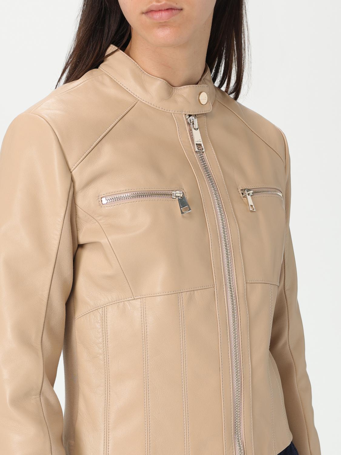 LIU JO CHAQUETA: Americana mujer Liu Jo, Natural - Img 4