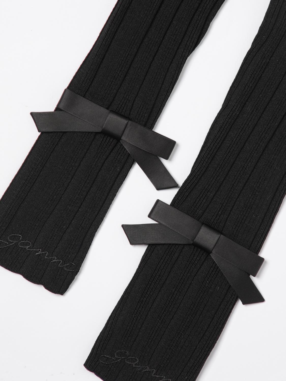 GANNI HANDSCHUHE: Handschuhe damen Ganni, Schwarz - Img 2