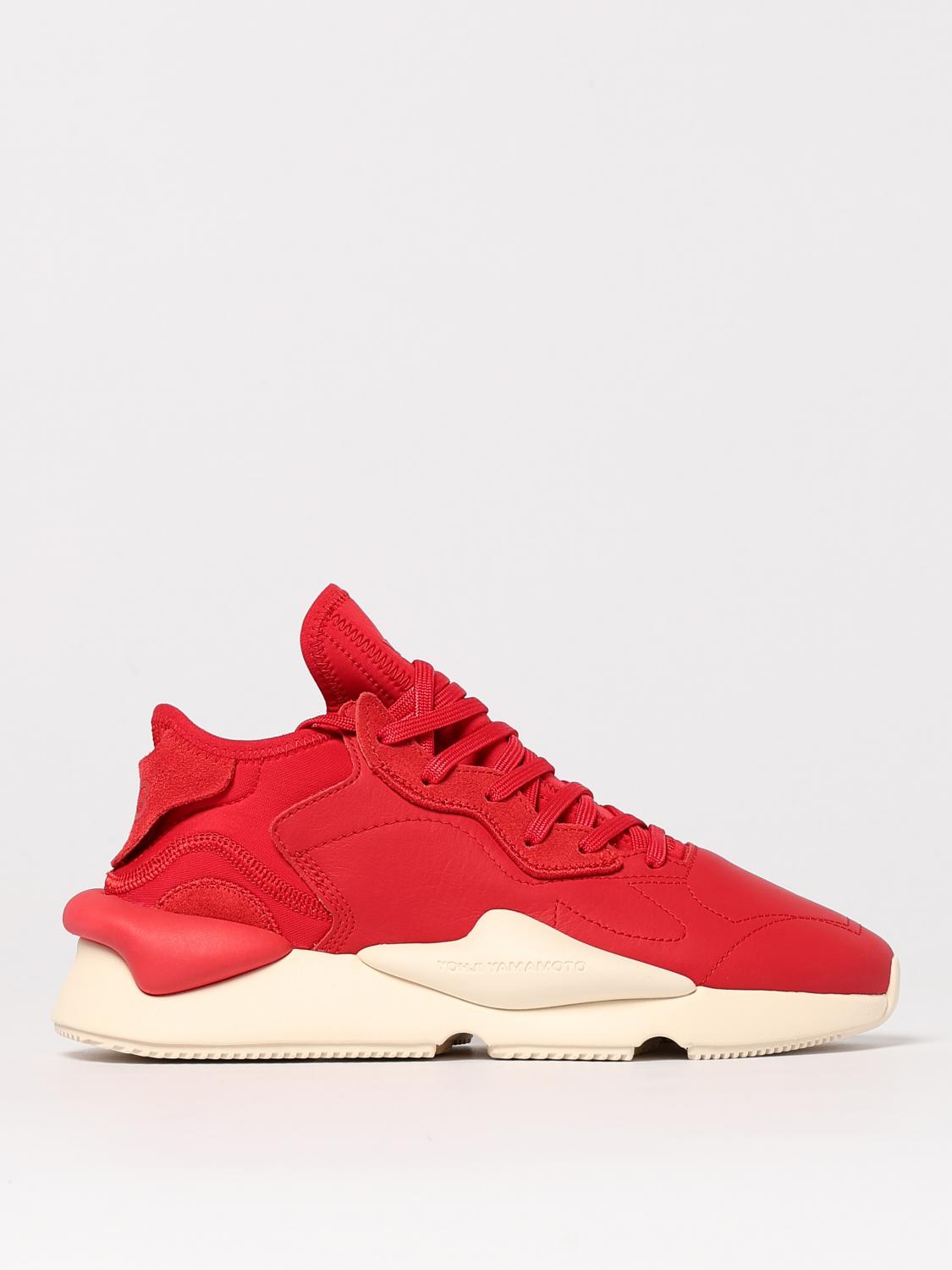 Y-3 BASKETS: Baskets homme Y-3, Rouge - Img 1