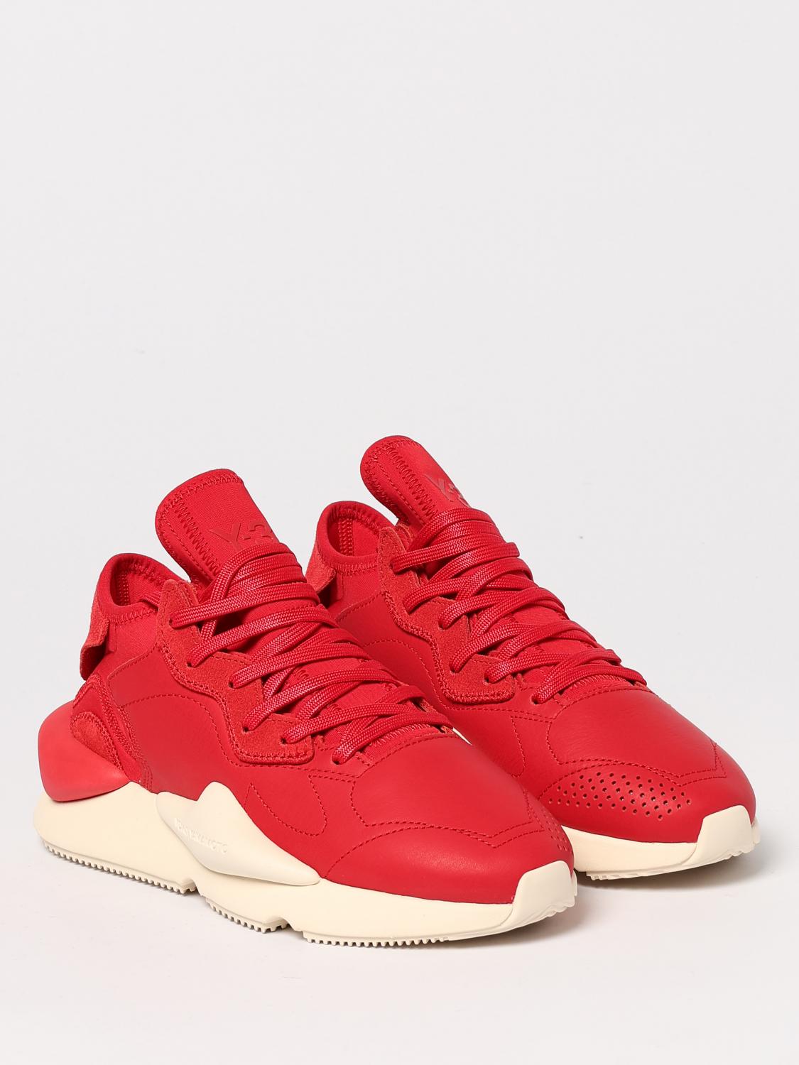 Y-3 BASKETS: Baskets homme Y-3, Rouge - Img 2