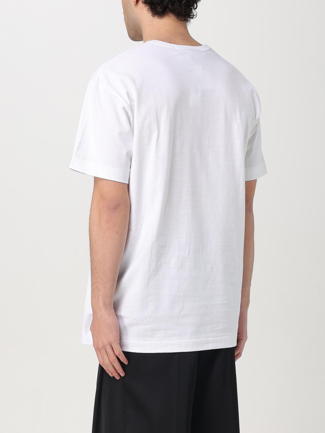 COMME DES GARÇONS PLAY T-SHIRT: Polo herren Comme Des Garçons Play, Weiß - Img 2