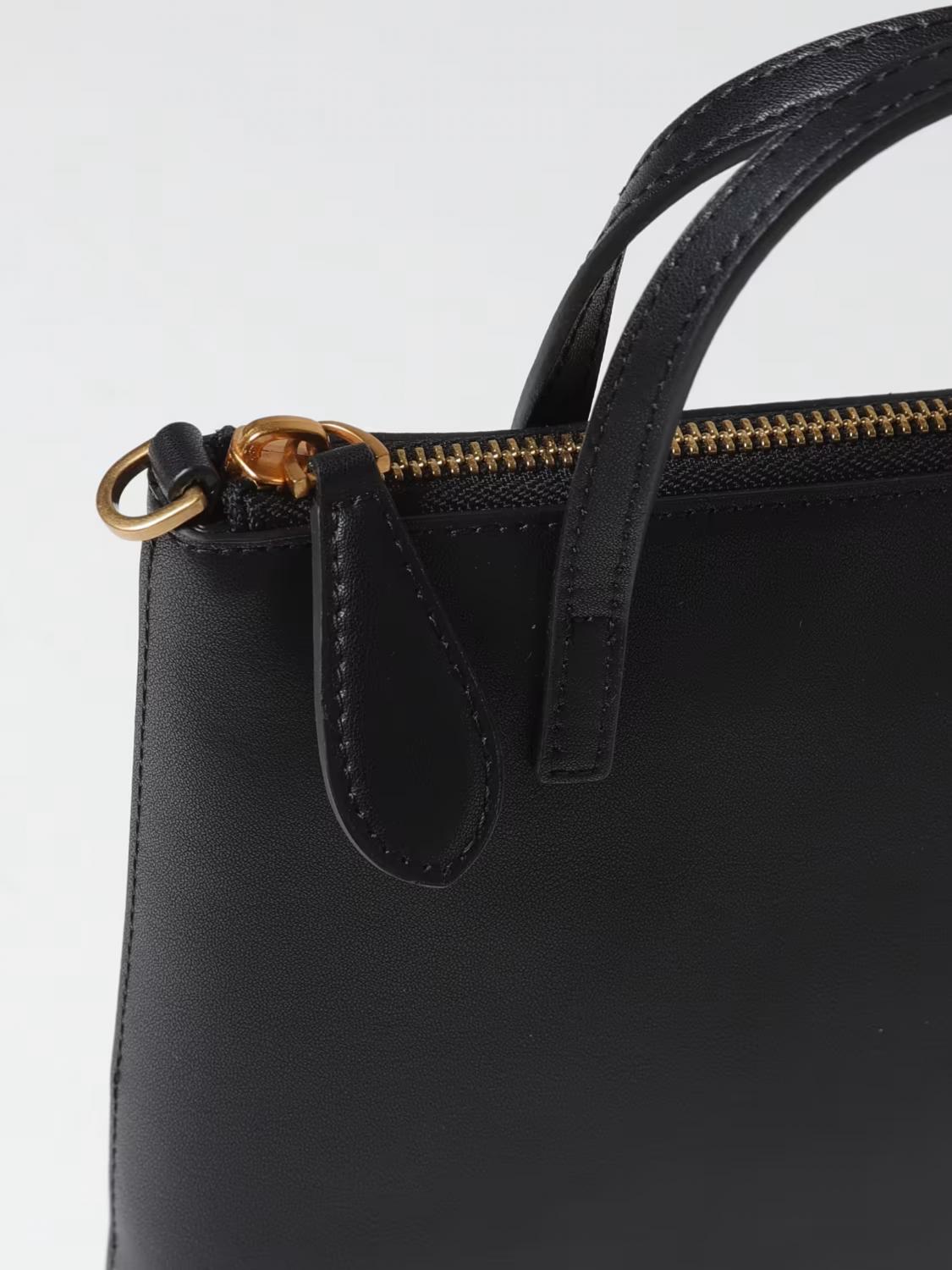 PINKO BORSA A MANO: Borsa a mano Pinko in pelle , Nero - Img 3