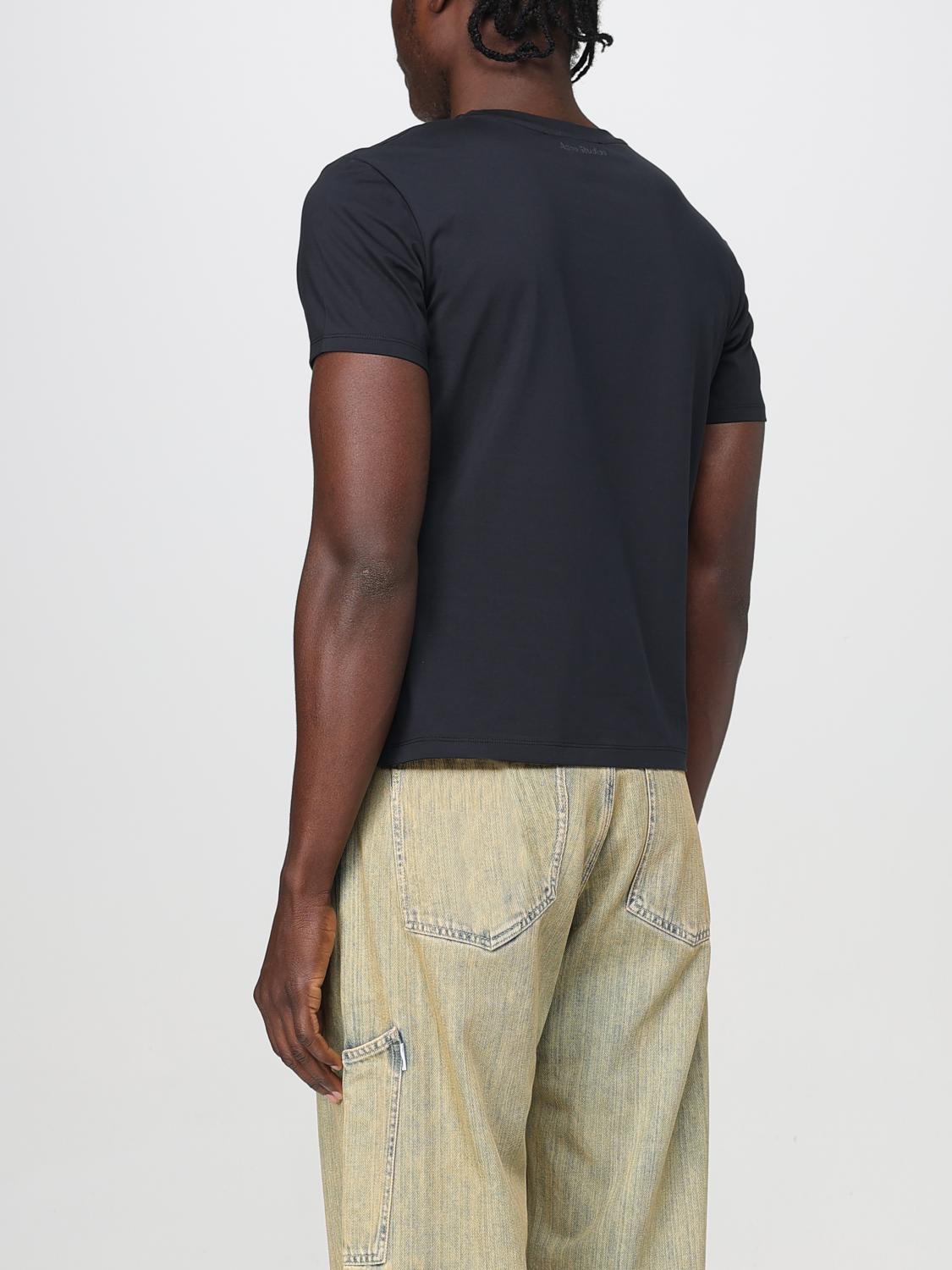 ACNE STUDIOS T-SHIRT: T-shirt homme Acne Studios, Noir - Img 3