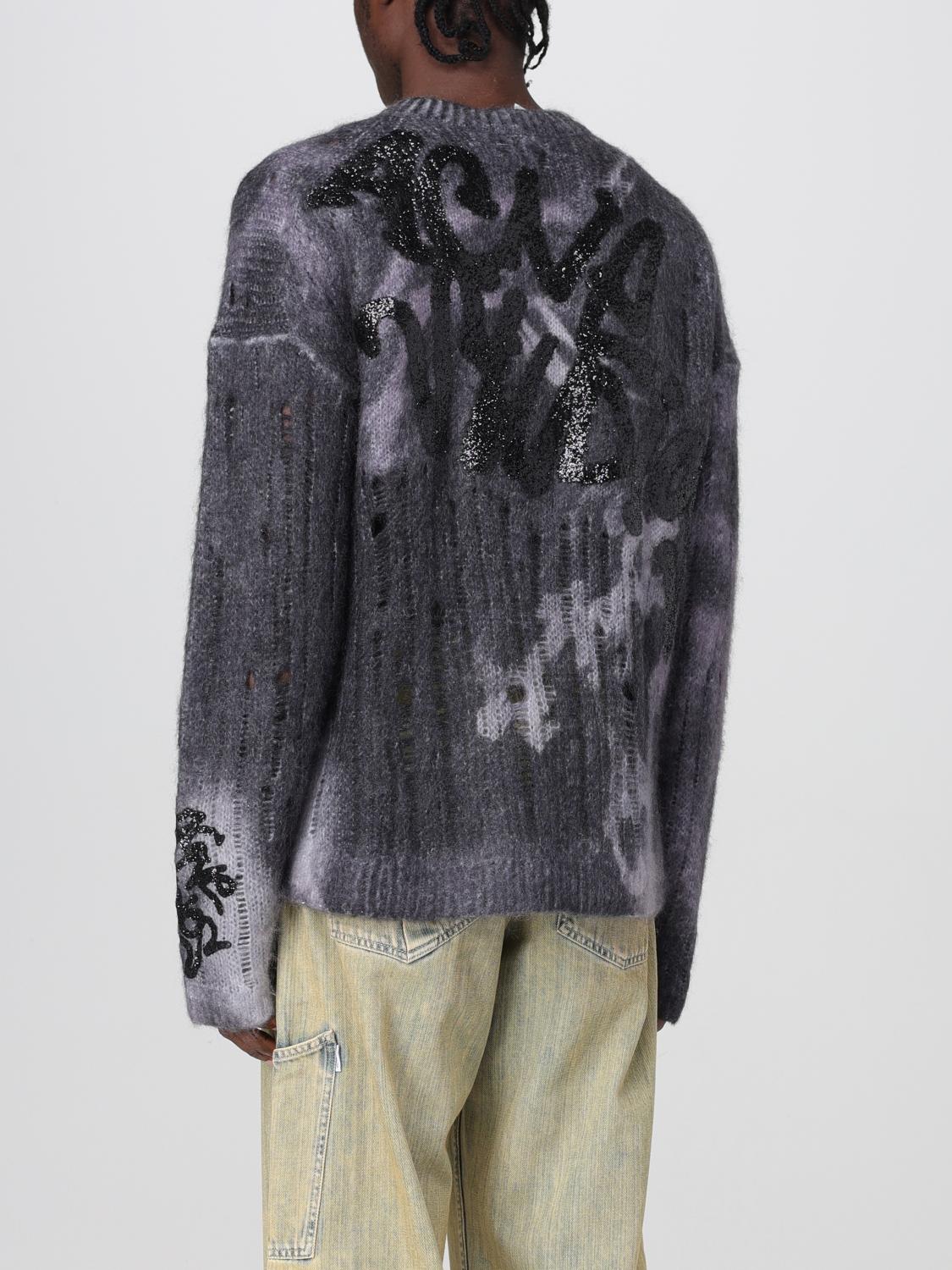 ACNE STUDIOS CARDIGAN: Strickjacke herren Acne Studios, Schwarz - Img 3