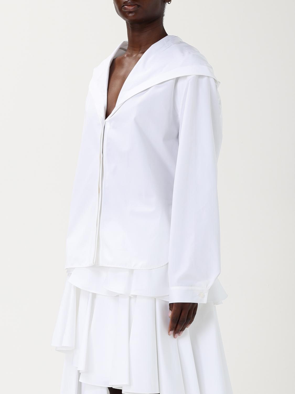 ALAÏA CAMISA: Falda mujer AlaÏa, Blanco - Img 4