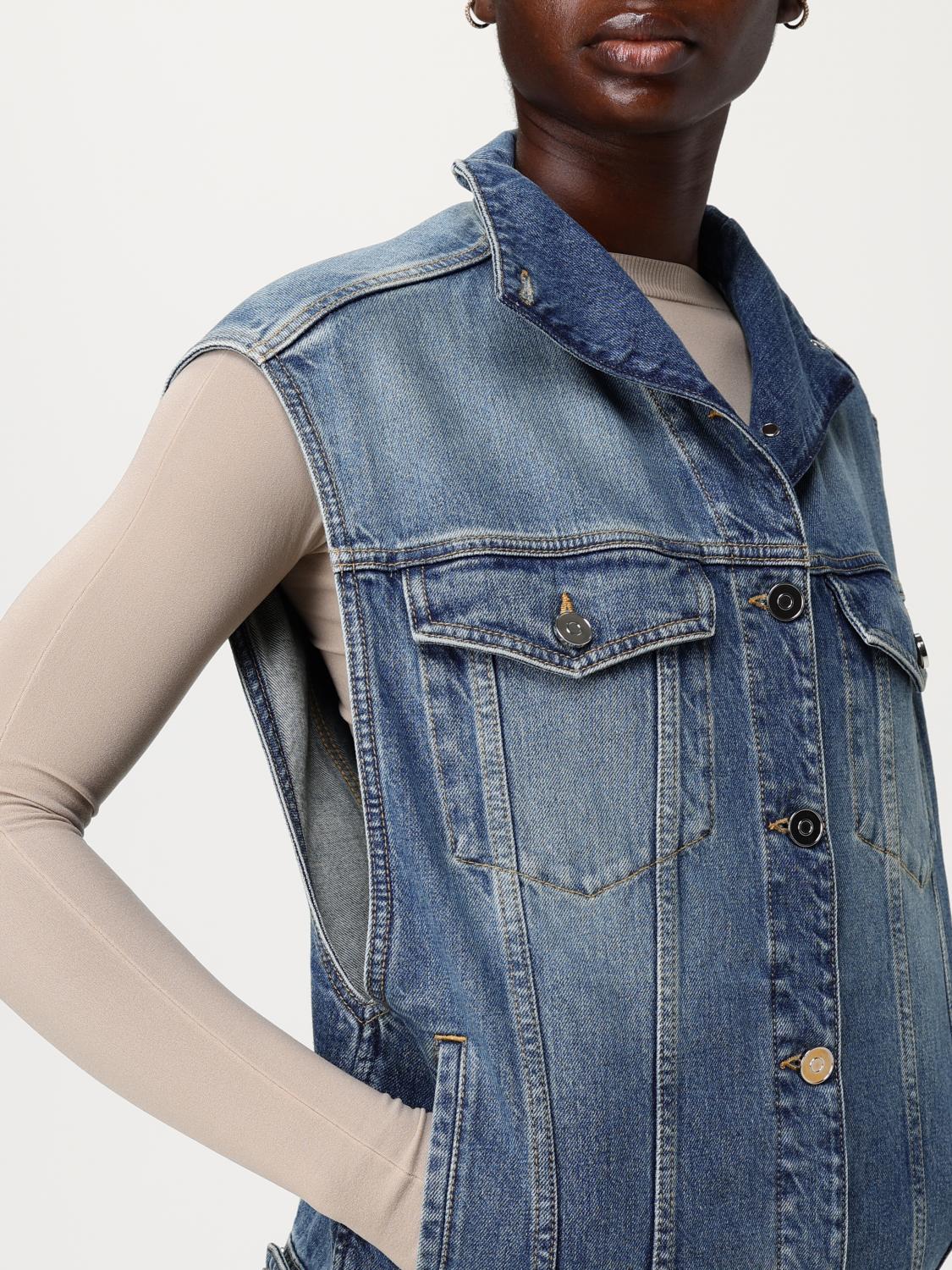 ALAÏA JACKE: Pullover damen AlaÏa, Blau - Img 5