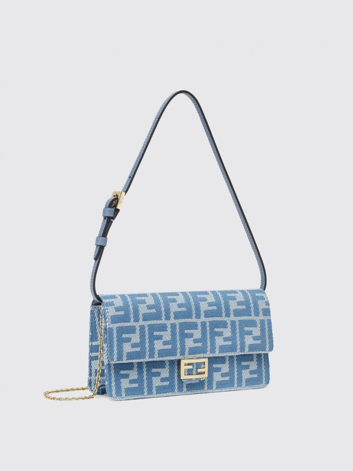 Fendi Wallet woman - Gnawed Blue | 8M0498AUNJ | GIGLIO.COM