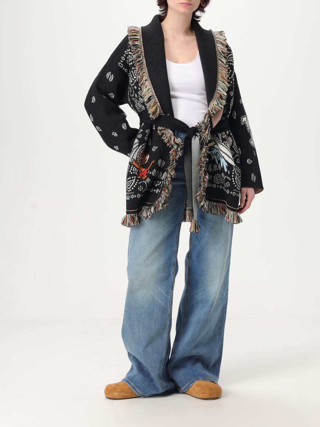 ALANUI CÁRDIGAN: Jersey mujer Alanui, Negro - Img 2