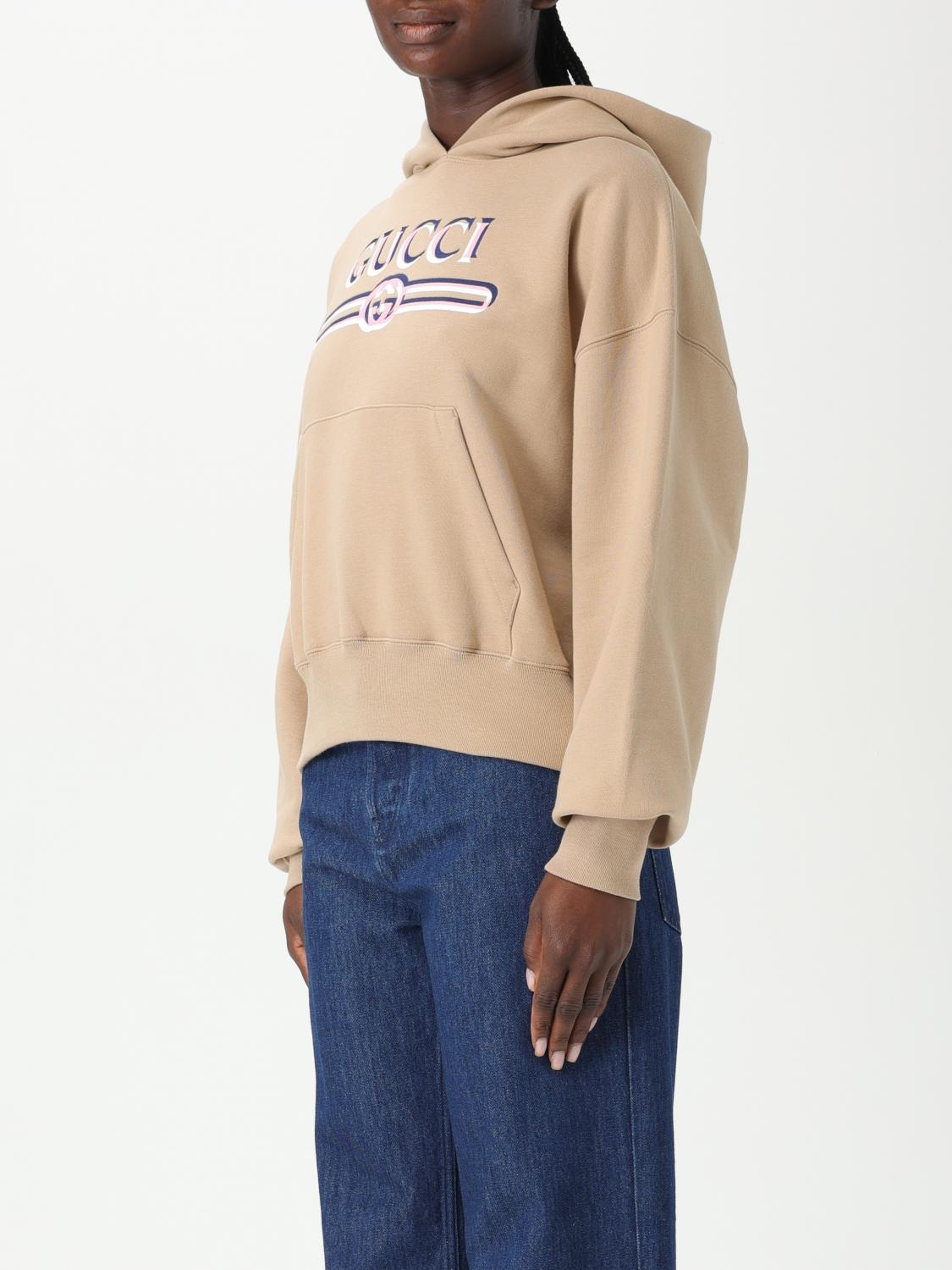 GUCCI SUDADERA: Sudadera mujer Gucci, Beige - Img 3