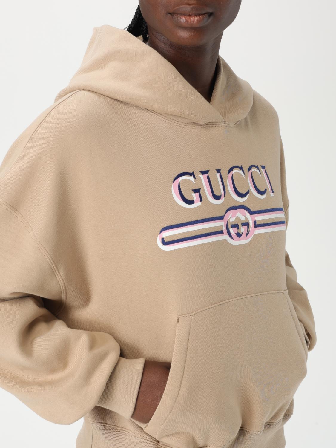 GUCCI SUDADERA: Sudadera mujer Gucci, Beige - Img 4
