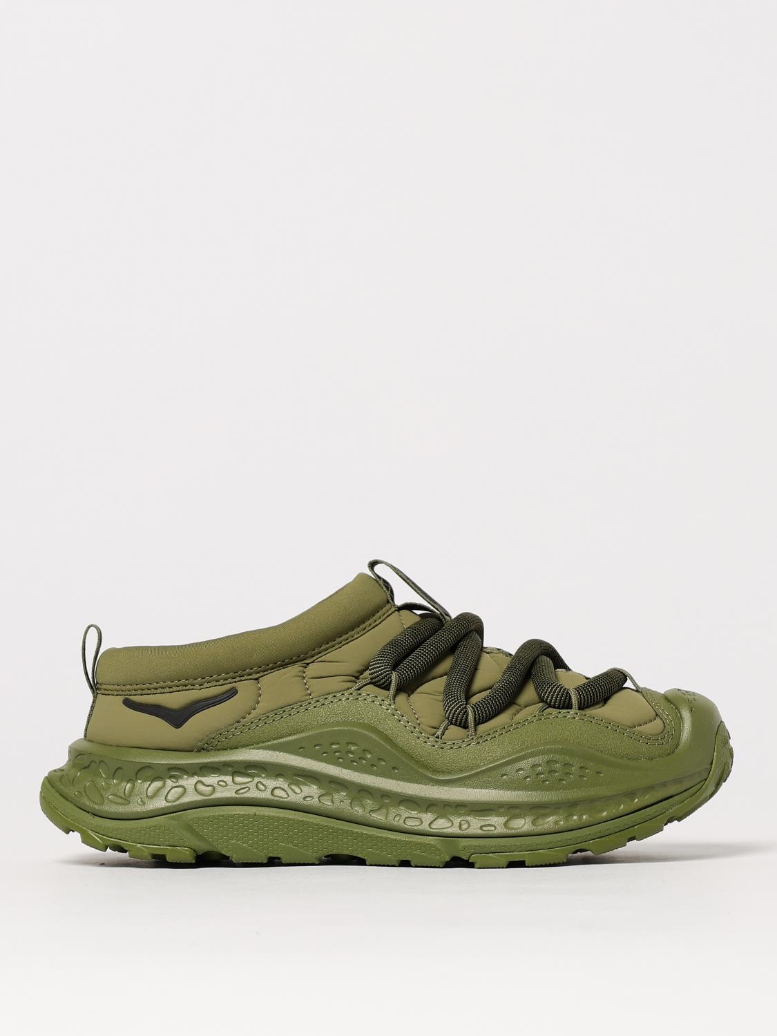 HOKA BASKETS: Baskets Ora Primo en néoprène matelassé et caoutchouc Hoka, Vert - Img 1