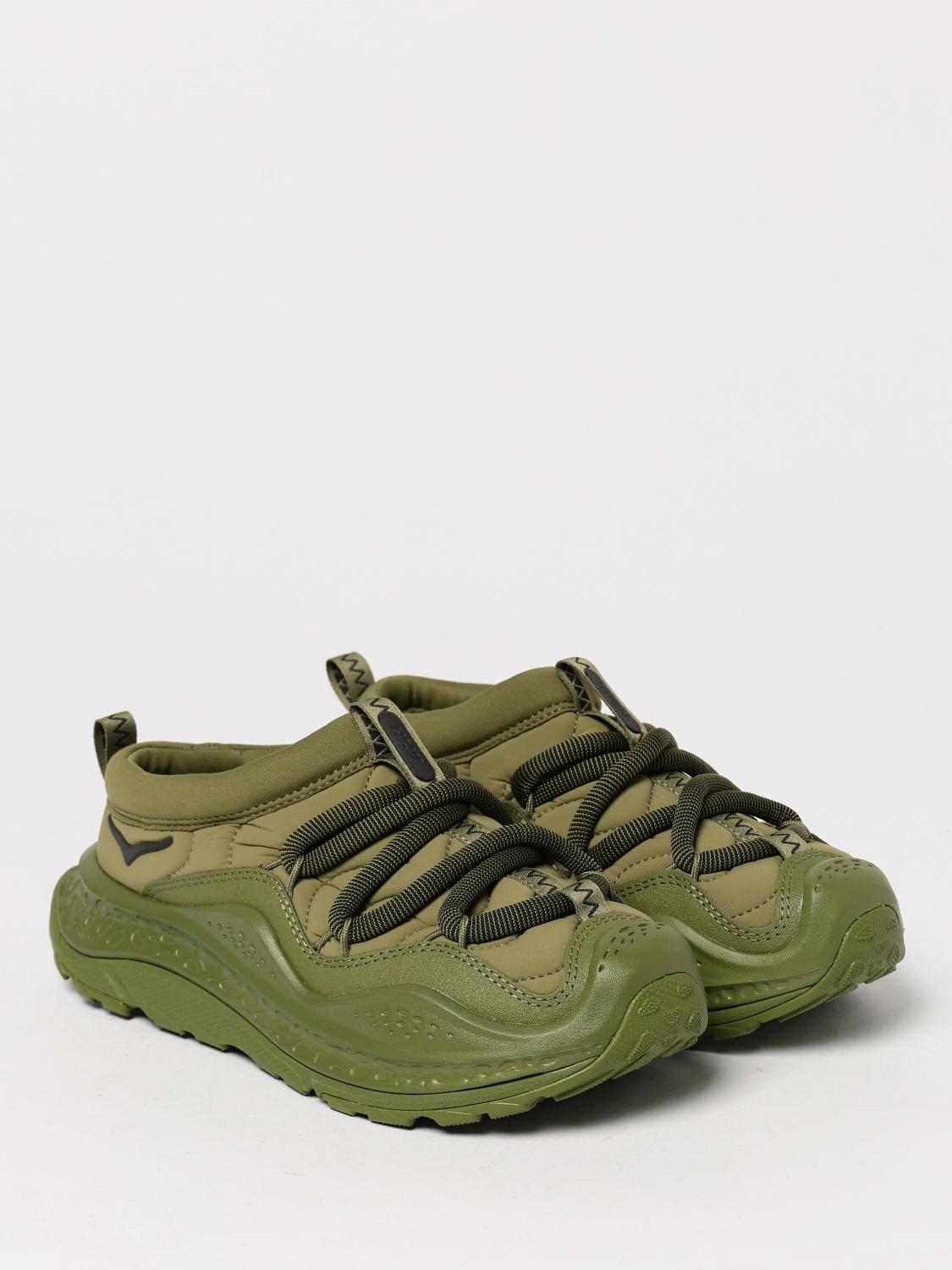 HOKA BASKETS: Baskets Ora Primo en néoprène matelassé et caoutchouc Hoka, Vert - Img 2