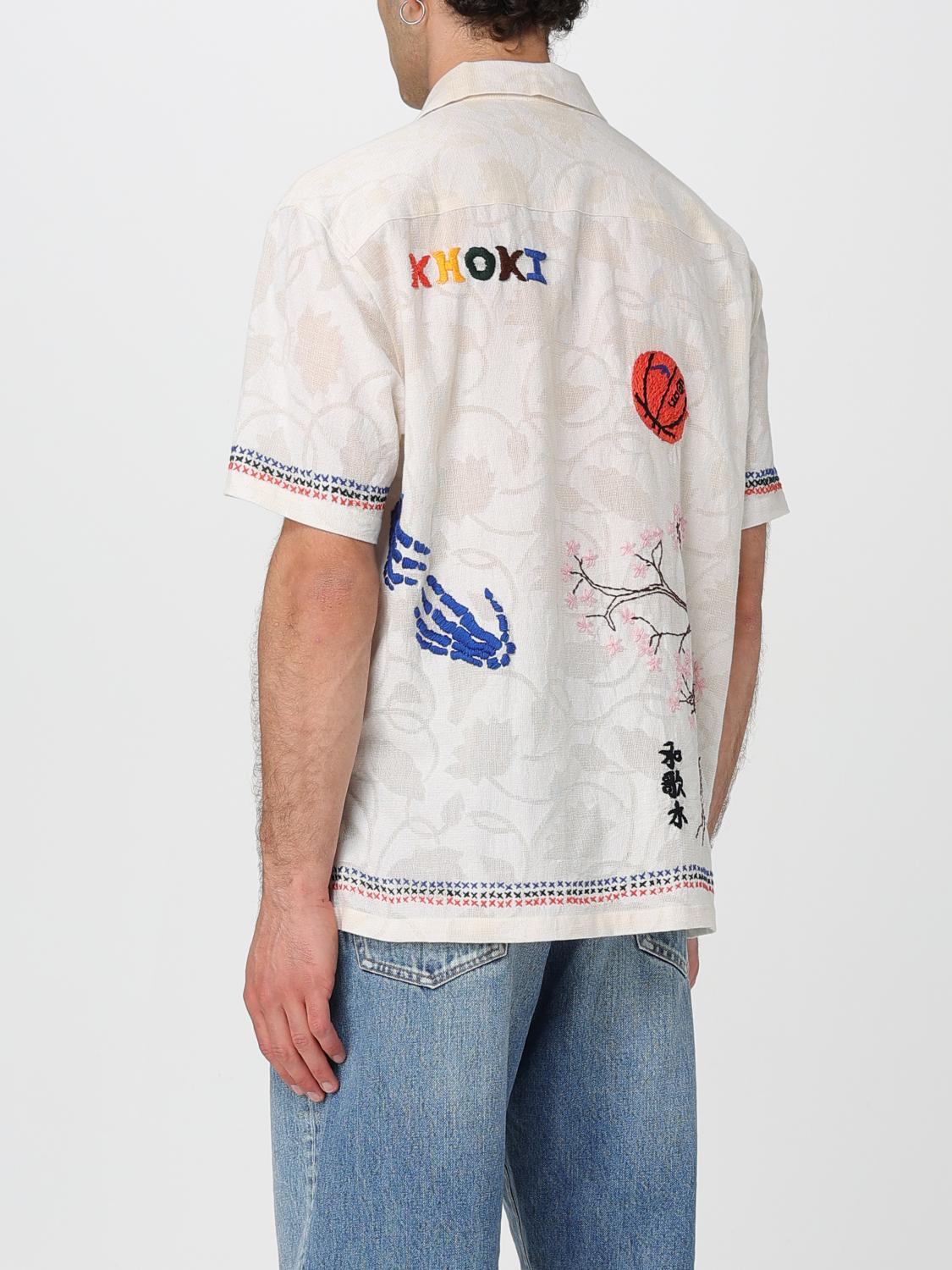 Khoki Tシャツ メンズ - ホワイト | 25SSB04 | GIGLIO.COM