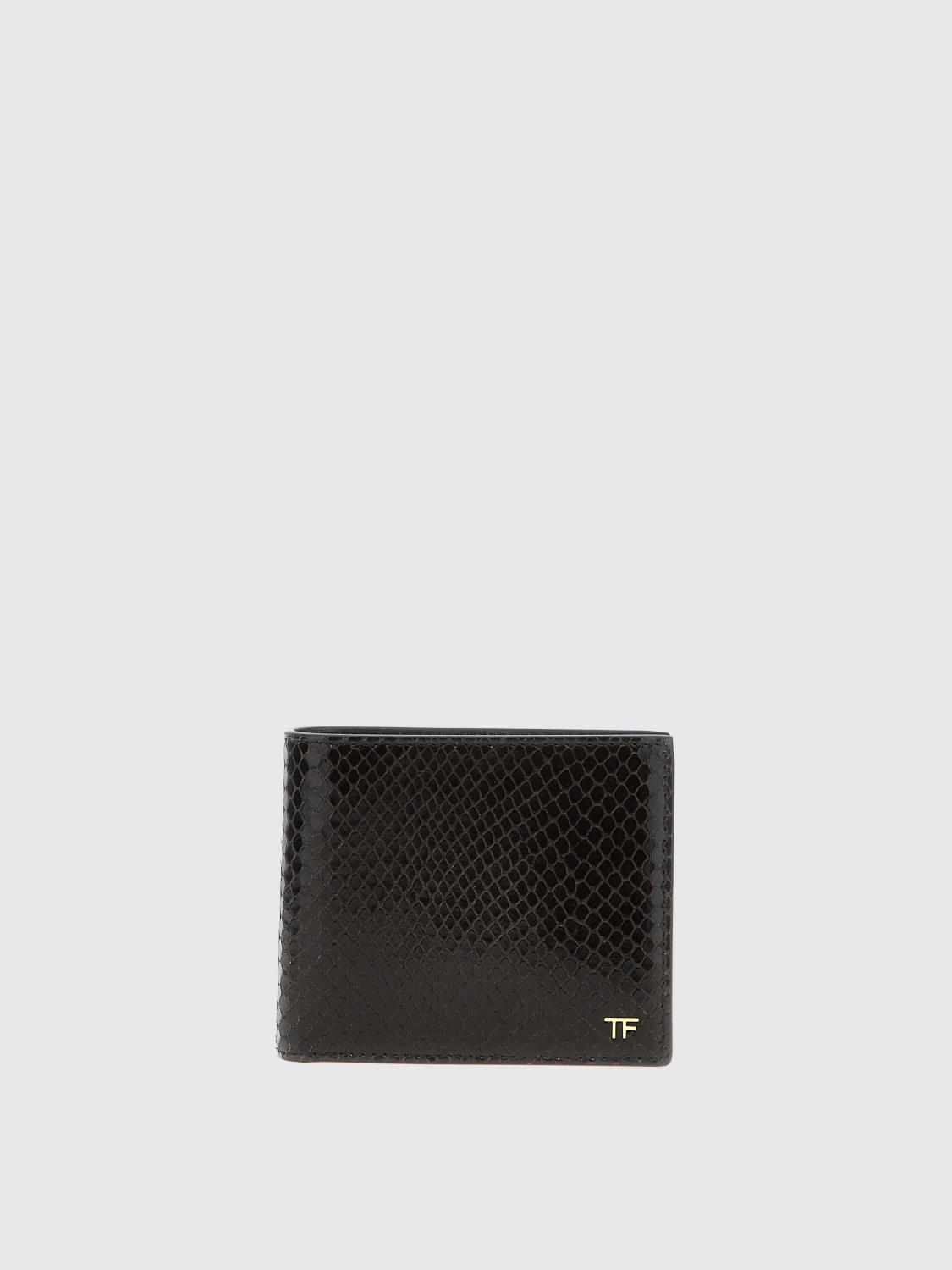 TOM FORD PORTEMONNAIE: Portmonnaie herren Tom Ford, Braun - Img 1