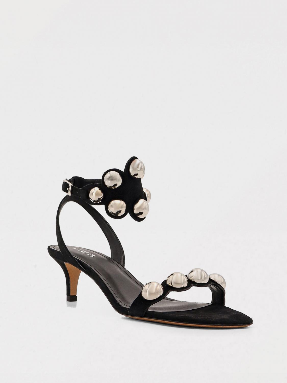 ISABEL MARANT SANDALIAS DE TACÓN: Zapatos mujer Isabel Marant, Negro - Img 2