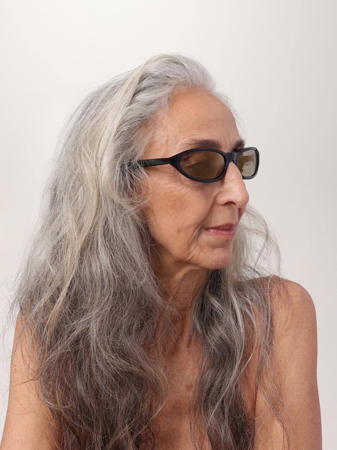 BALENCIAGA SONNENBRILLE: Sonnenbrille aus Acetat Balenciaga, Schwarz - Img 2