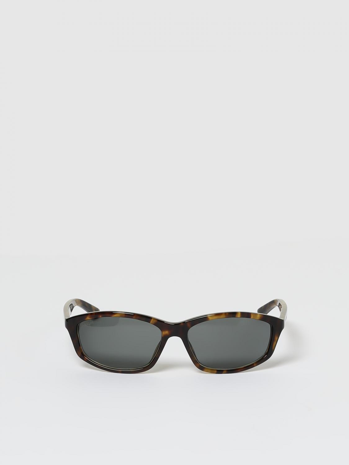 BALENCIAGA GAFAS DE SOL: Gafas de sol de acetato Balenciaga, Marrón - Img 3