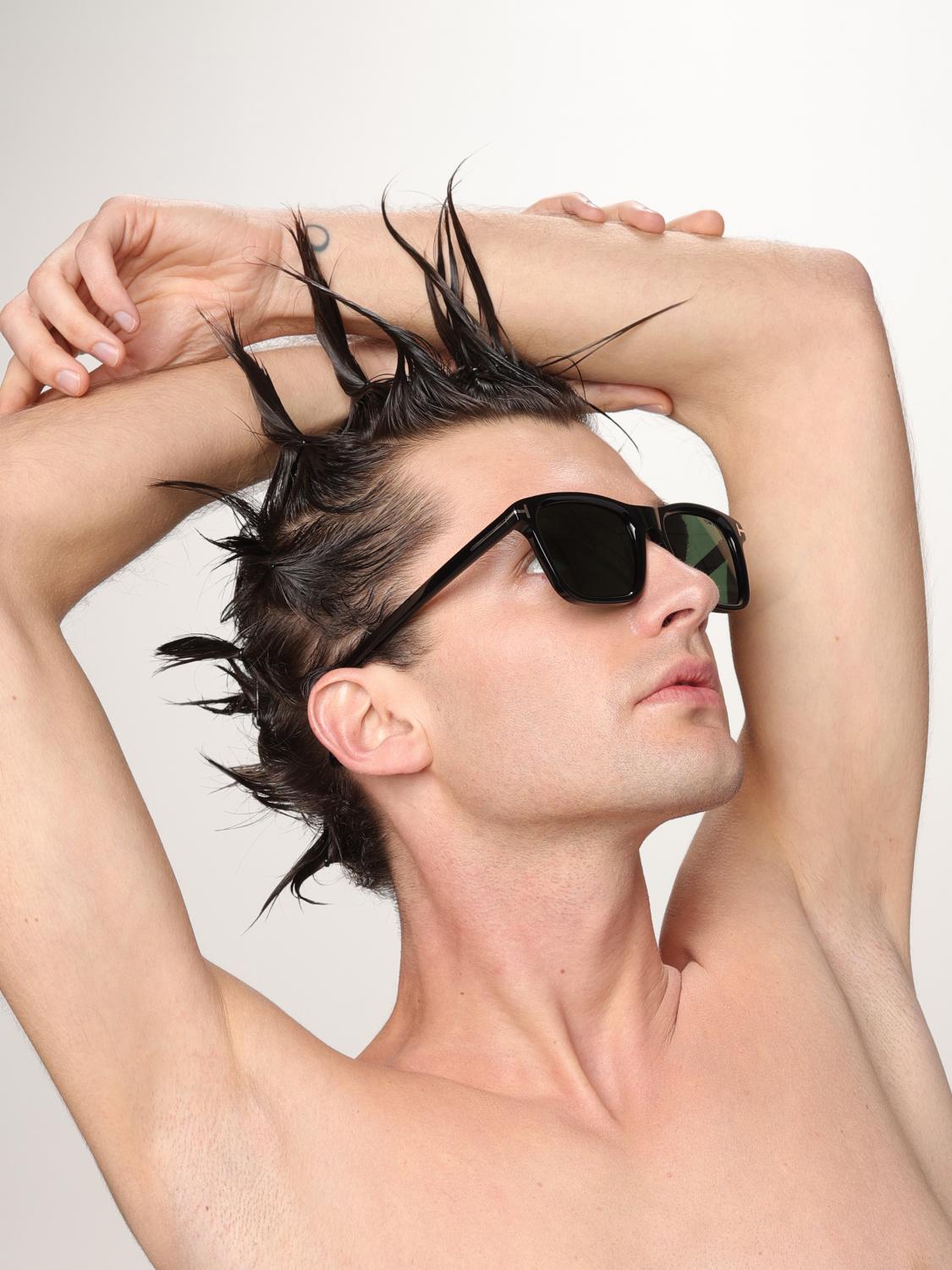 TOM FORD SUNGLASSES: Sunglasses men Tom Ford, Black - Img 2