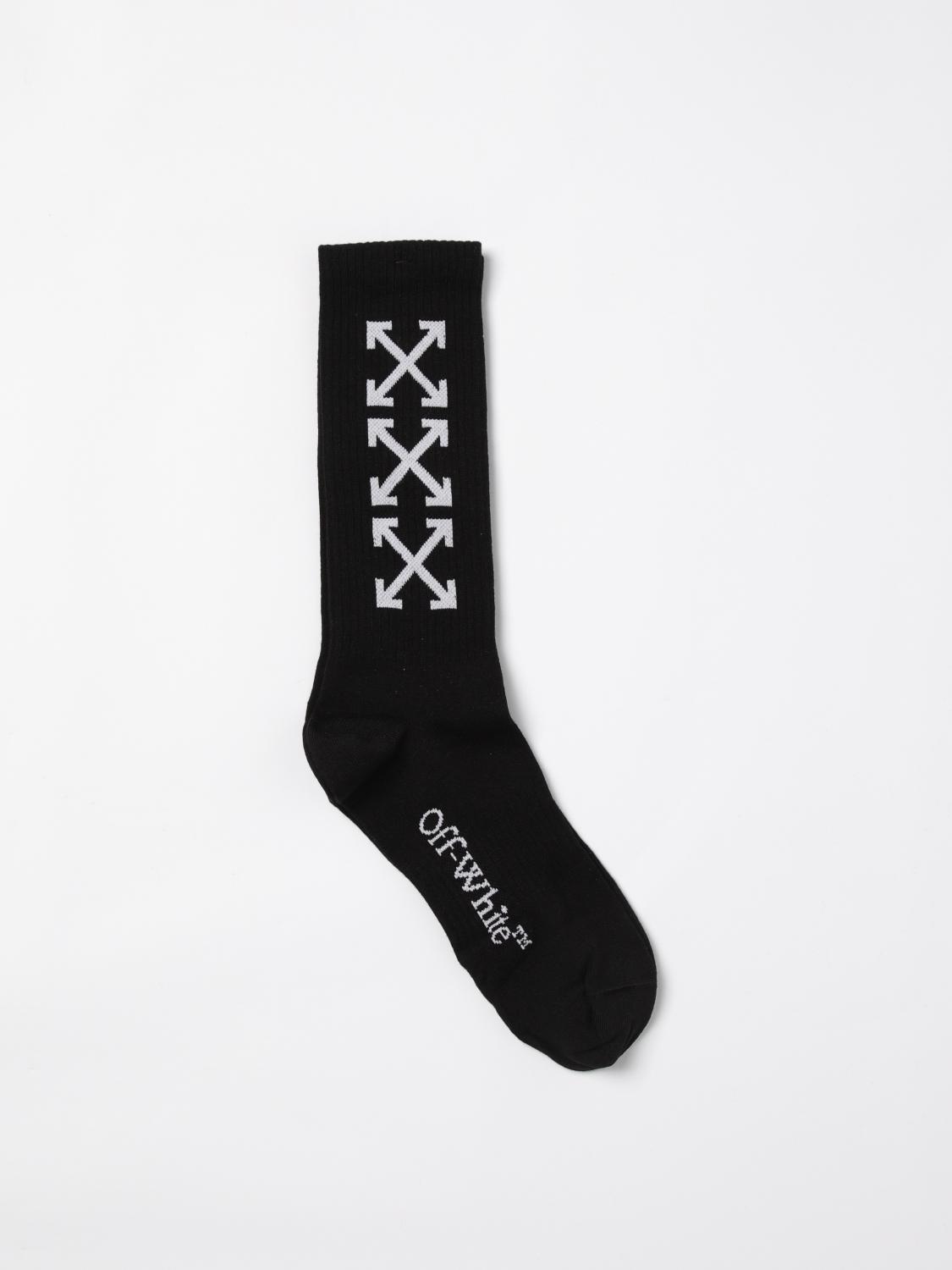 OFF-WHITE SOCKS: Socks men Off-white, Black 1 - Img 1