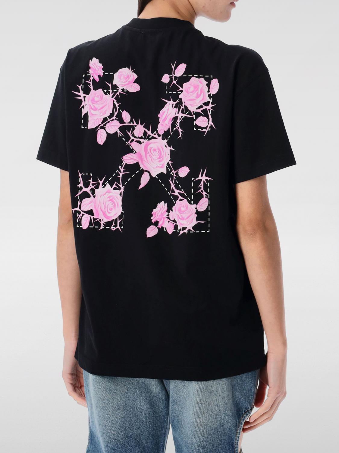 OFF-WHITE CAMISETA: Camiseta mujer Off-white, Negro - Img 2