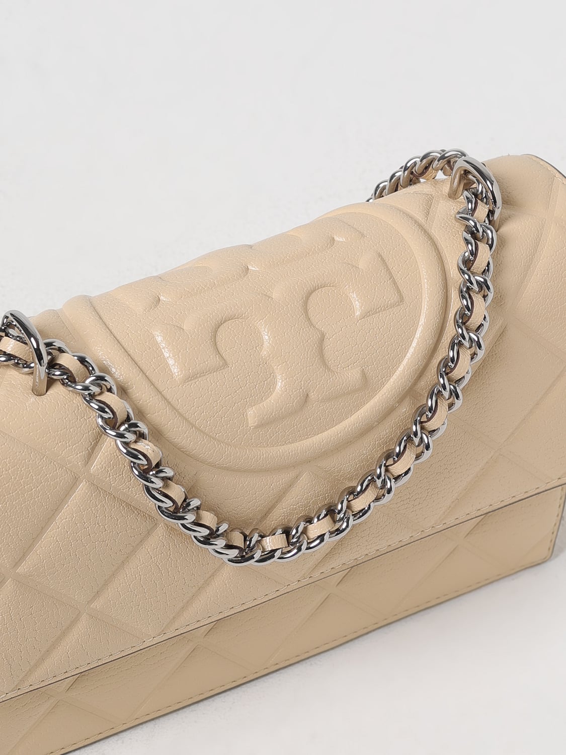 TORY BURCH MINITASCHE: Schultertasche damen Tory Burch, Weiß - Img 3