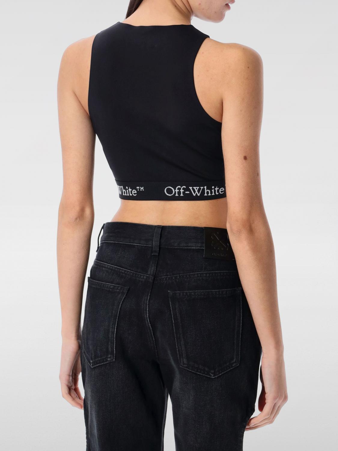 OFF-WHITE TOP: Top mujer Off-white, Negro - Img 2