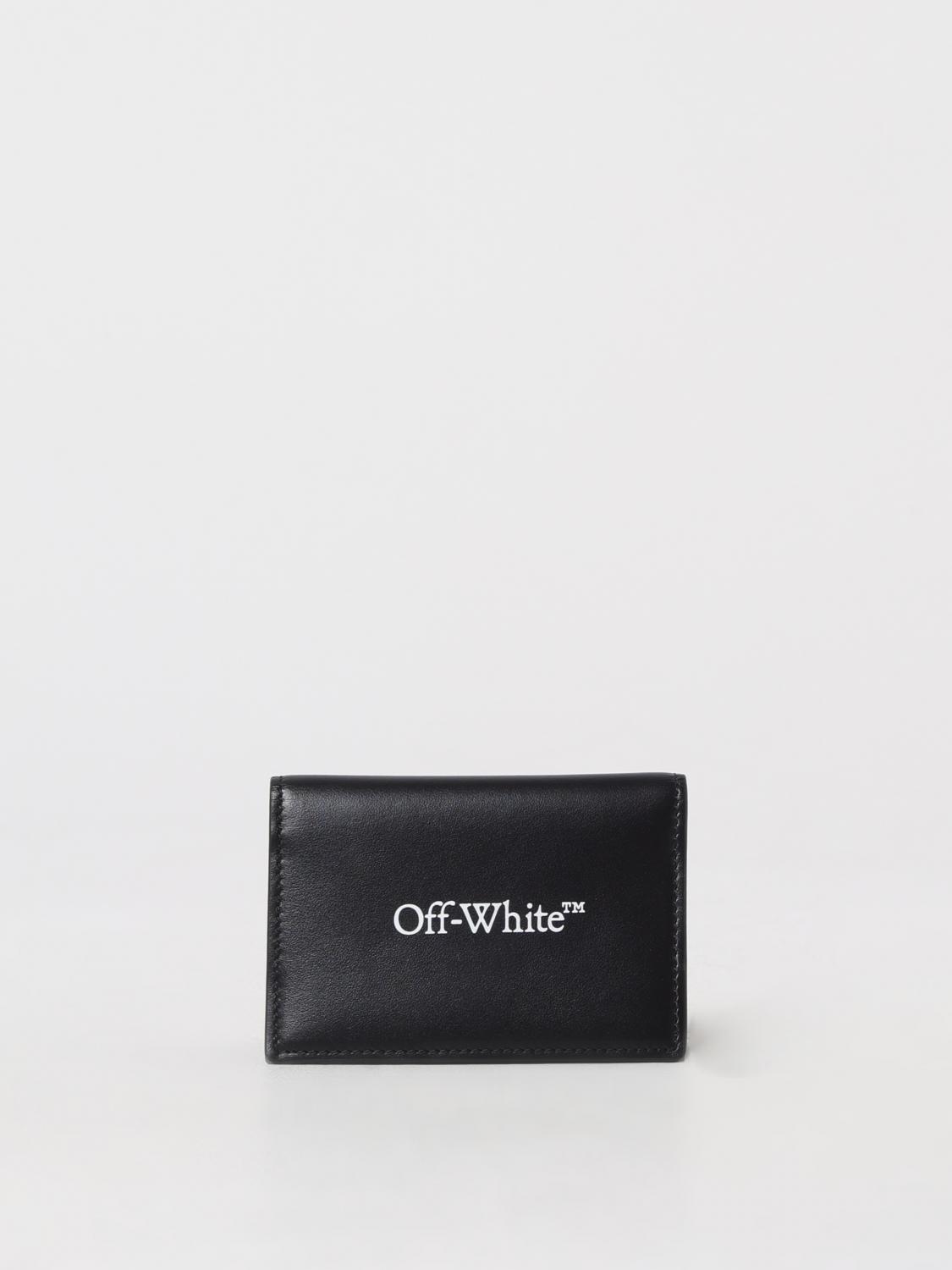 OFF-WHITE 財布: 財布 メンズ Off-white, ブラック - Img 1