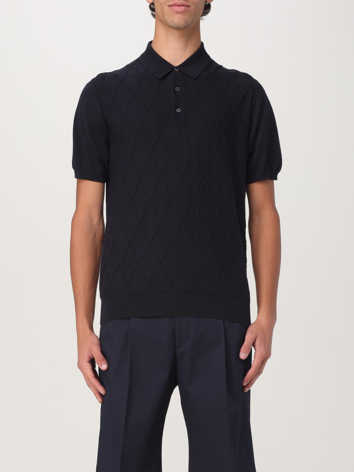 CORNELIANI POLO: Pullover herren Corneliani, Blau - Img 1
