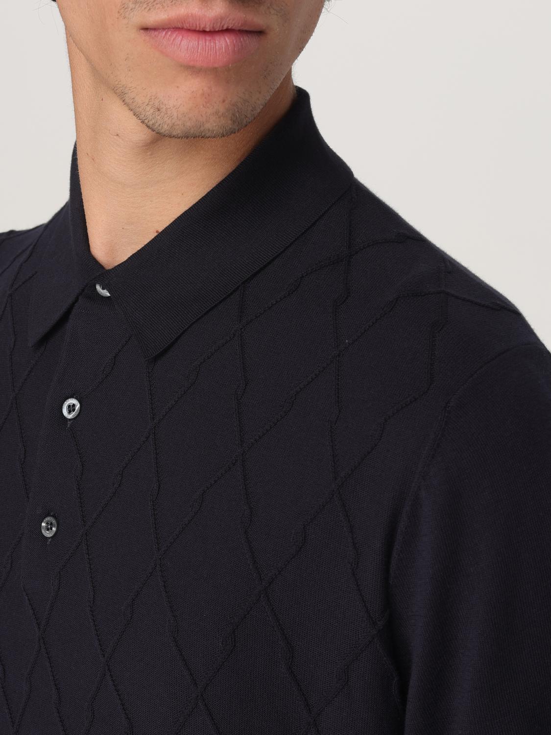 CORNELIANI POLO: Pullover herren Corneliani, Blau - Img 3