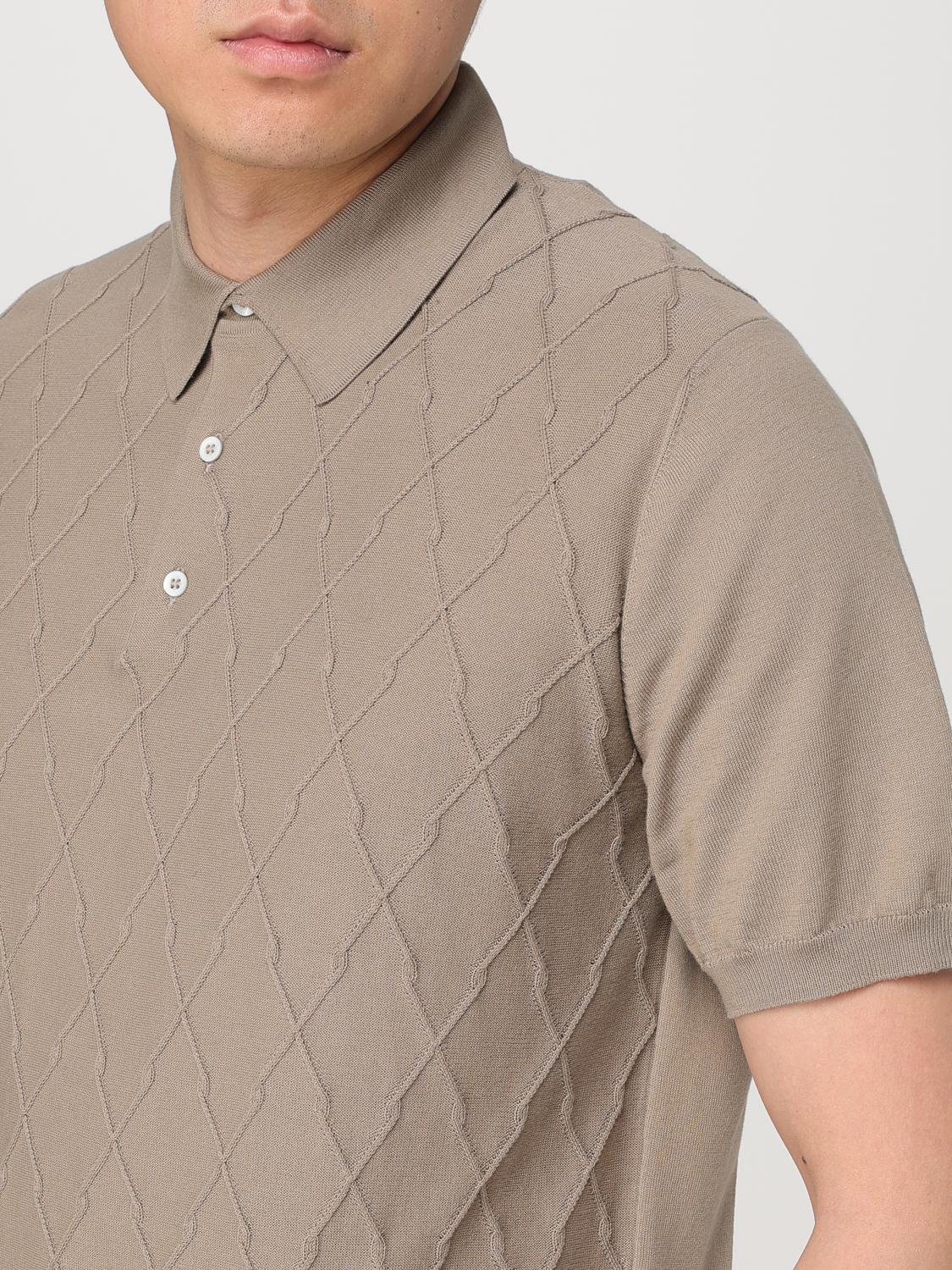 CORNELIANI POLO: Pull homme Corneliani, Marron - Img 3